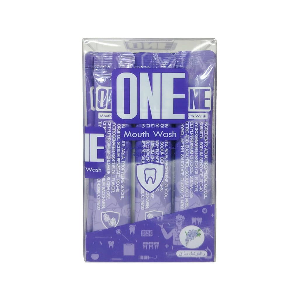 One Advanced Mouth wash Clove Flavor Sackets - 20 * 12 ml