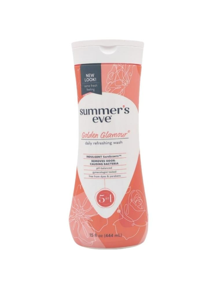 Summer's Eve Golden Glamour Night Feminine Wash - 444ml