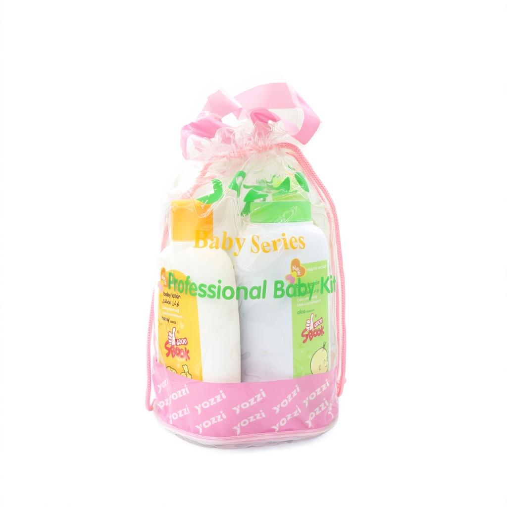 سبوك طقم العناية بالاطفال مكون من 5 قطع (بودرة، زيت، غسول، شامبو، صابون)