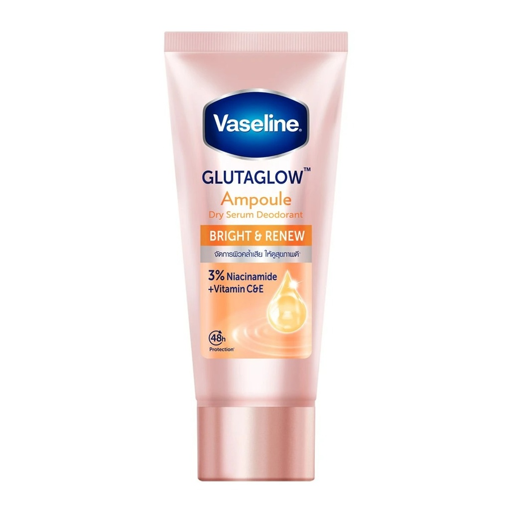 Vaseline Antiperspirant Dry Serum Bright And Renew 45ml 