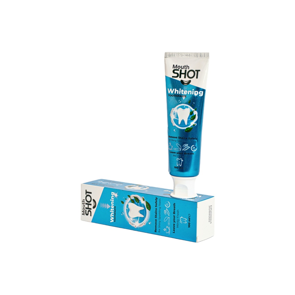 Shoot Whitening Toothpaste with Refreshing Mint Flavor - 100ml