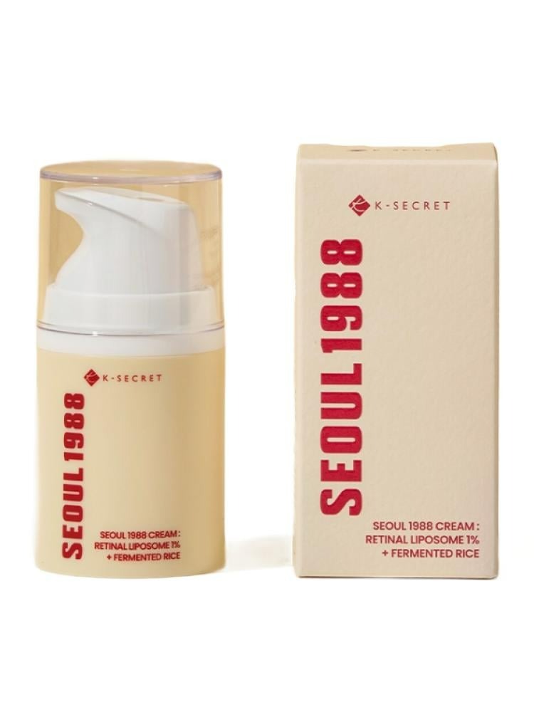 K-SECRET SEOUL 1988 Cream : Retinal Liposome 1% + Fermented Rice 50ml