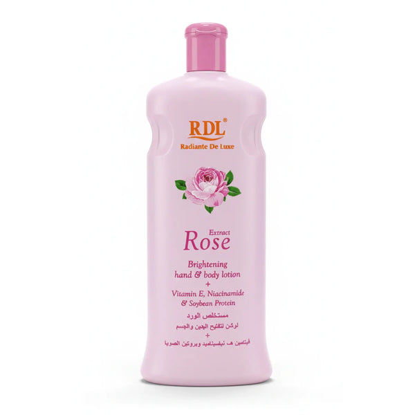 RDL ROSE LOTION HAND AND BODY 600ML