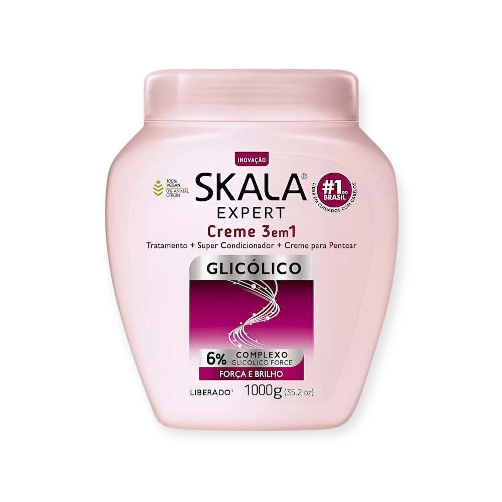 Skala Expert Glicólico 3 in 1 Cream – Treatment + Conditioner + Leave-In – 1000g