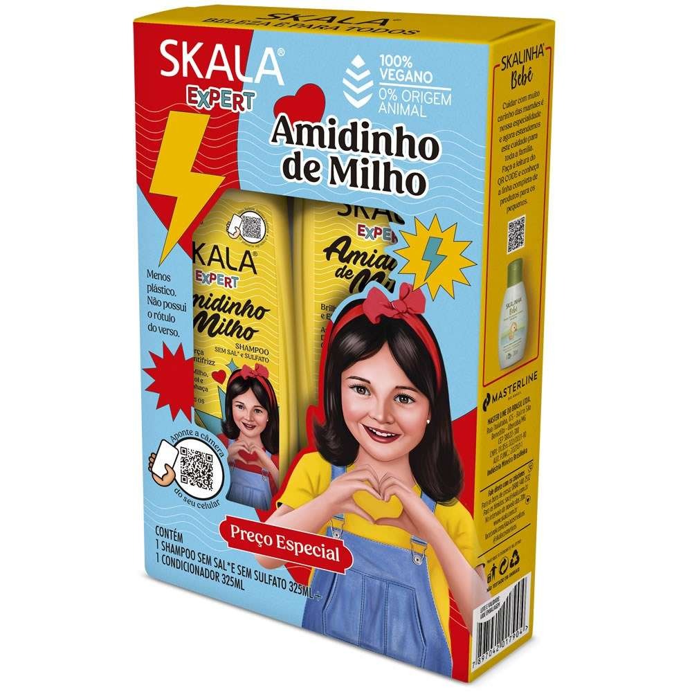 Scala Expert - 2-in-1 Set Shampoo + Conditioner Amidinho de Milho