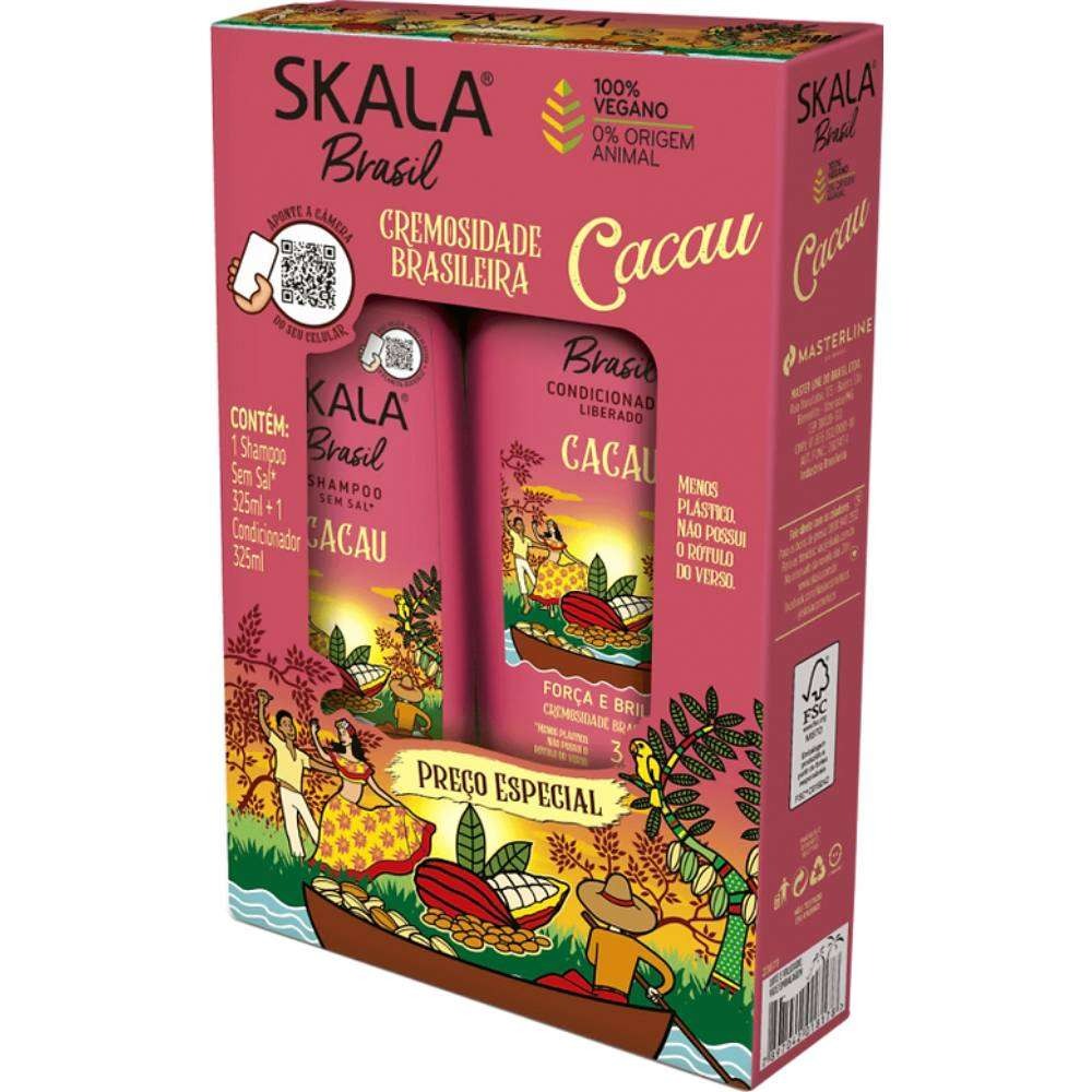 Skala Cacau Shampoo & Conditioner Kit