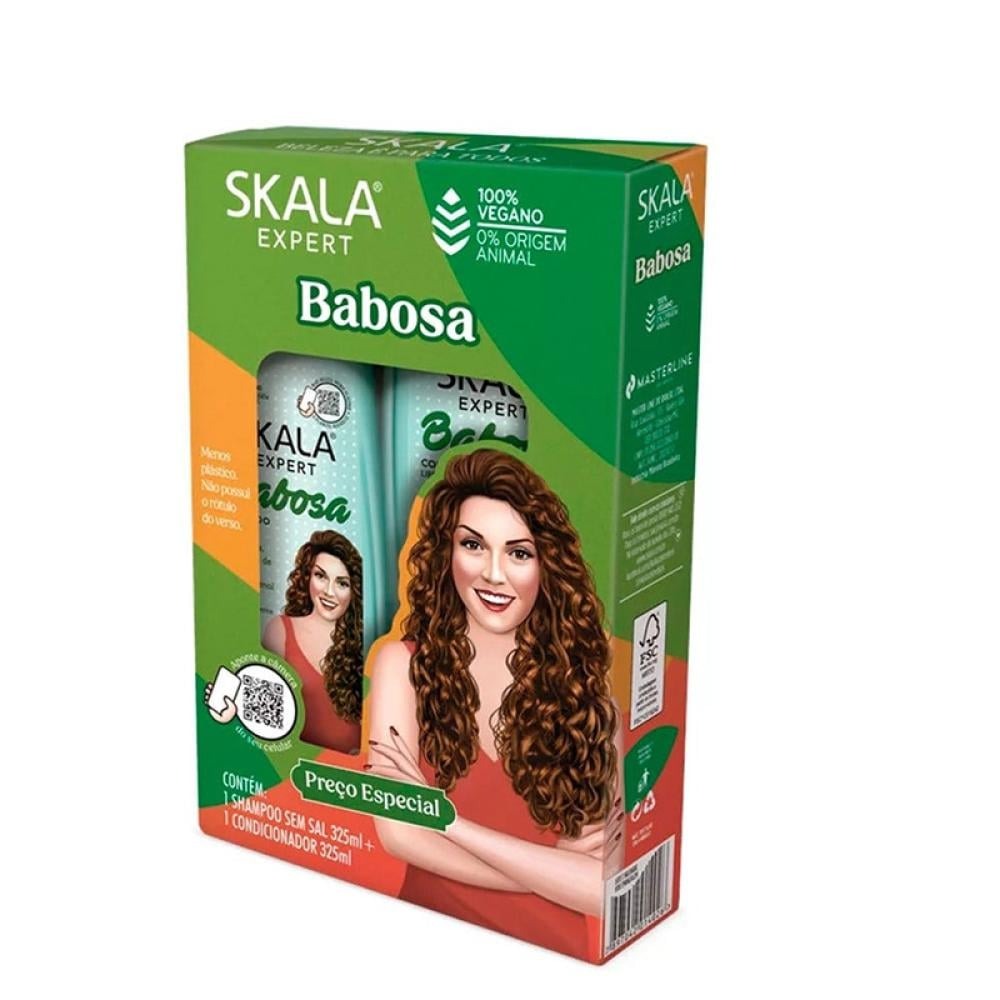 سكالا مجموعة بابوسا شامبو وبلسم بخلاصة الصبار 