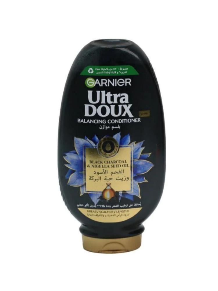 Garnier Ultra Doux Black Charcoal & Black Seed Oil Conditioner 360ml