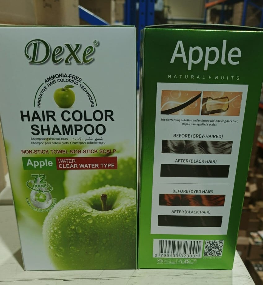 ديكسي ابل شامبو صبغة الشعر  - 500 مل + 500 مل 