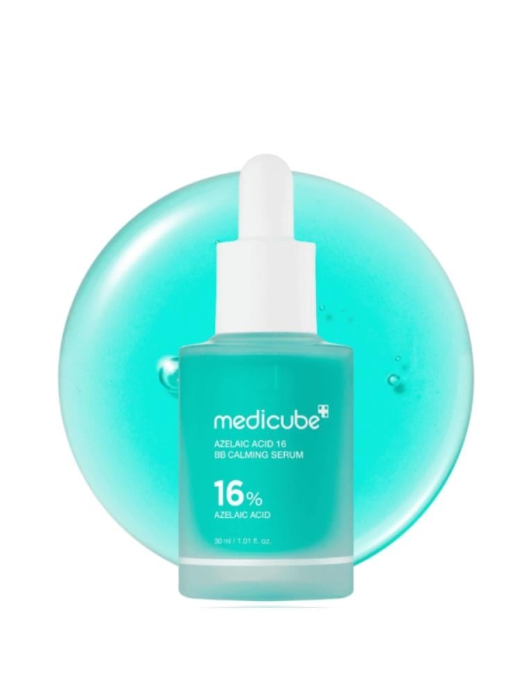 ميديكيوب سيروم مهدئ بتركيز 16% من حمض الأزيليك – 30مل 