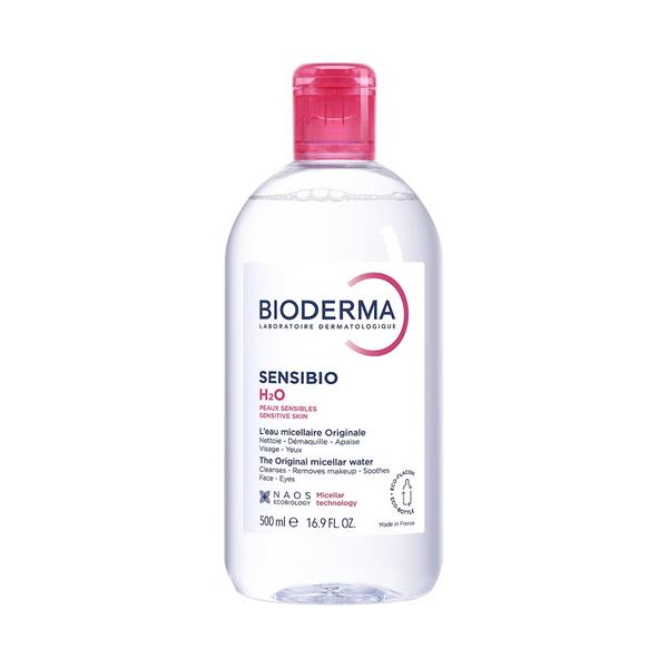 Bioderma Sensibio H2O Makeup Removing Micelle Solution - 500ml