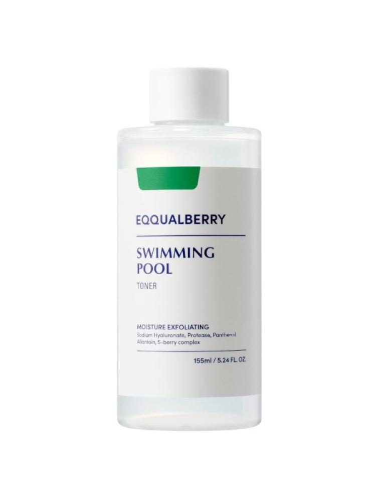 Eqqualberry - Gentle Exfoliating Pool Toner for Sensitive Skin - 155 ml