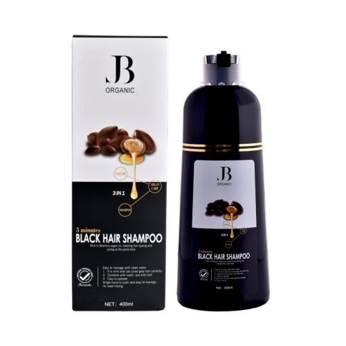 JB Organic Dye Shampoo with Argan Oil 3 in 1 400 ml