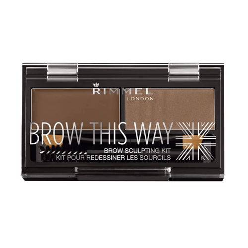 Rimmel London Brow This Way Eyebrow Powder Kit - Brown