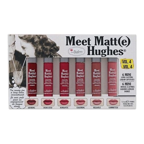  the Balm Meet Matte Hughes Set of 6 Mini Lipsticks - Vol 4