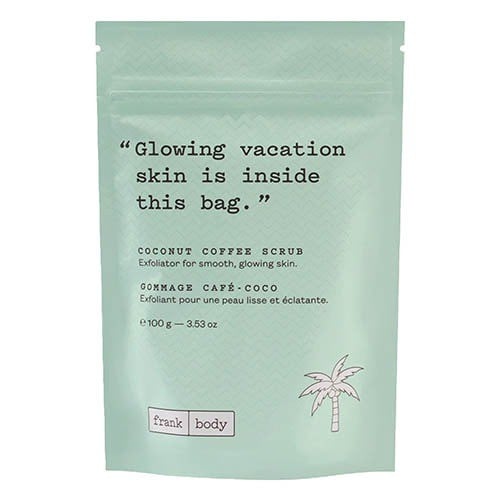 Frank Coffee and Coconut Scrub Brown 200g