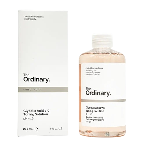 ذا اورديناري تونر تفتيح البشرة بحمض الجليكوليك اسيد 7% -240 مل