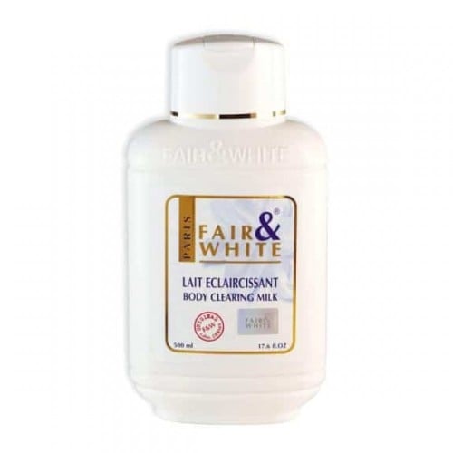 Fair & White Whitening Lotion and Body Cleanser Enriched with Milk 485ml