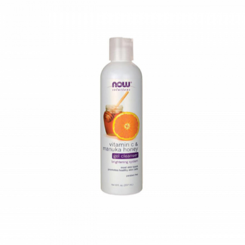 Now Cleansing Gel with Vitamin C and Manuka Honey 237ml