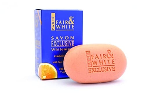 Fair & White Exfoliating and Whitening Soap with Vitamin C 200g