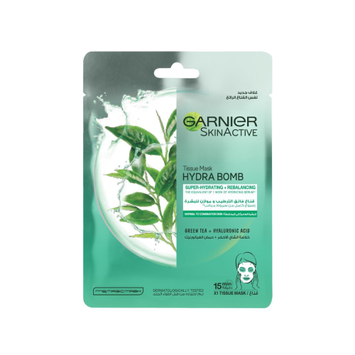 Garnier Hydra Bomb Face Mask - Green Tea 32g