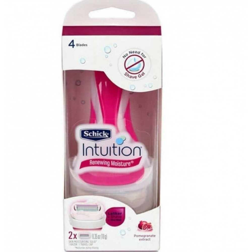 شيك انتويشن شفرة حلاقة بالرمان 2قطع