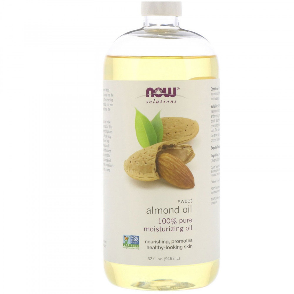 Now Sweet Almond Oil 946 ml