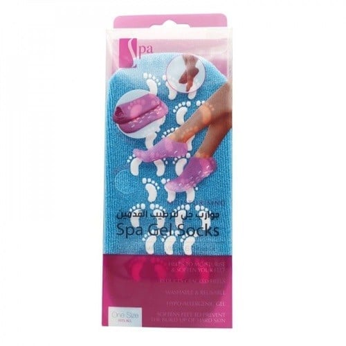 Spa Moisturizing Gel Socks for Cracked Feet