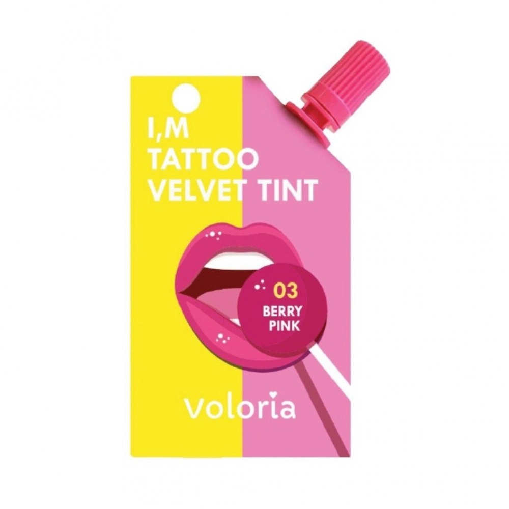 فولوريا أيم تاتو فيلفيت تنت BERRY PINK 03