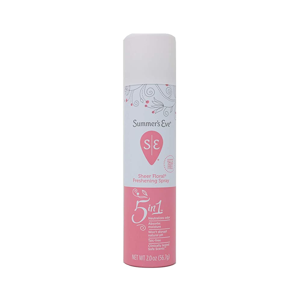 Summer's Eve Sheer Floral Deodorant Spray - 56g 