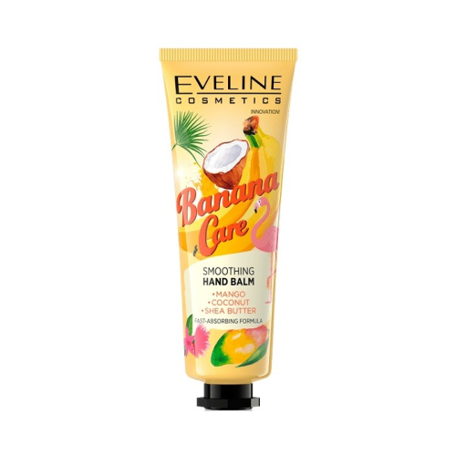 Eveline Banana Smoothing Hand Care Cream "Mango, Coconut & Shea Butter"50 ml