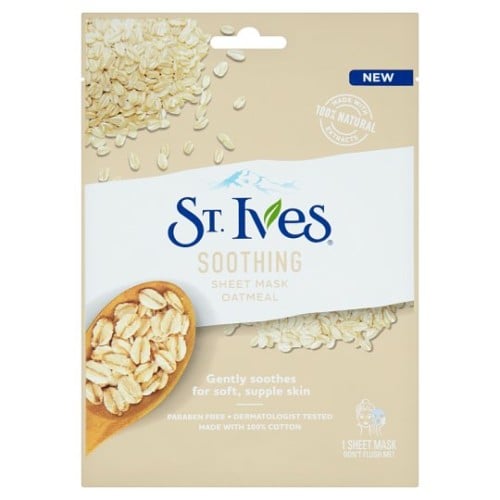 St. Ives Oatmeal Soothing Sheet Mask 
