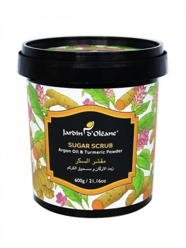 Jarden Oleane Sugar Scrub with Argan Oil and Turmeric Powder 600g