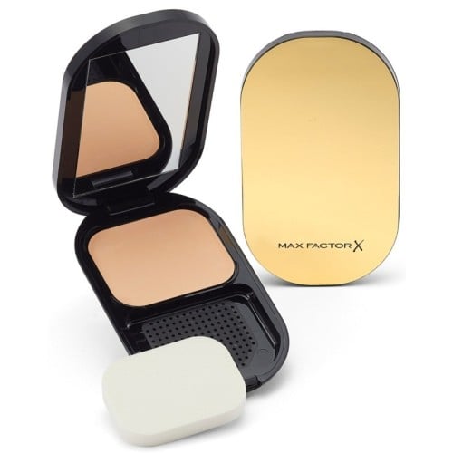 003 Max Factor Cream and Powder Foundation for a glossy look