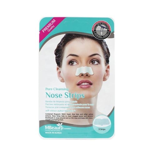 ام بيوتي شرائط الأنف لتطهير المسام 3 شرائط