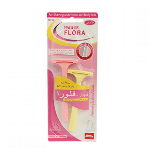 Flora razors for hands, feet and armpits