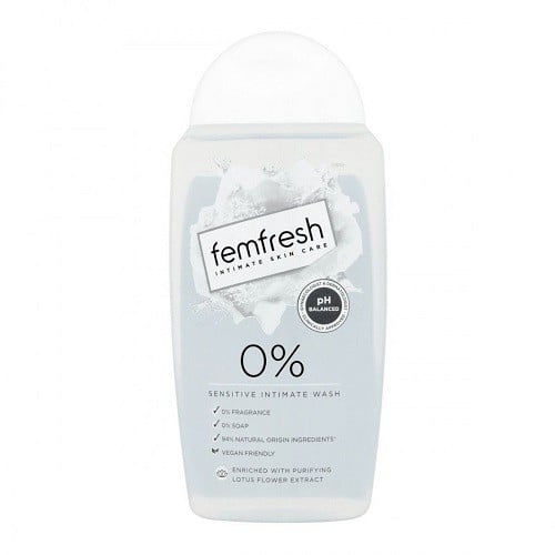 Femfresh Fragrance Free Wash with Lotus Flower and Bamboo Extracts 250ml