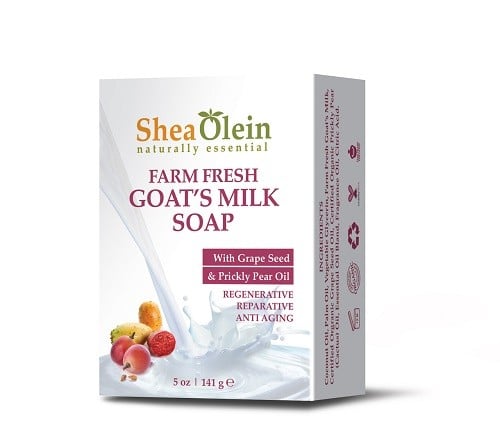 Shea Olean Fresh Goat Milk Soap 141g