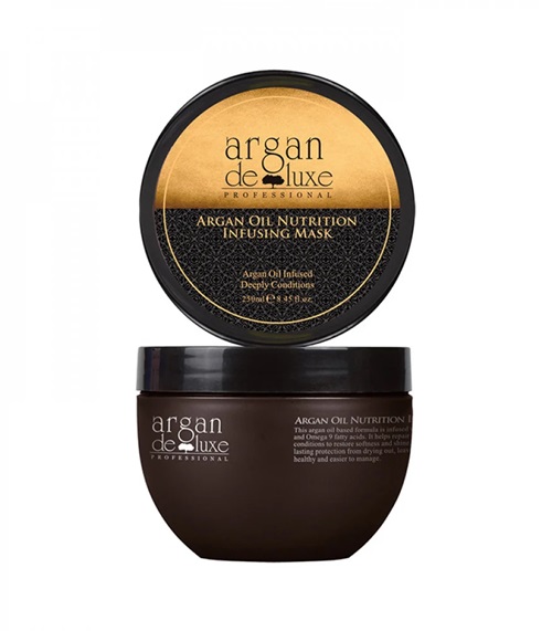 ارغان ديلوكس قناع (ماسك) مغذي بزيت الأرجان 250مل .