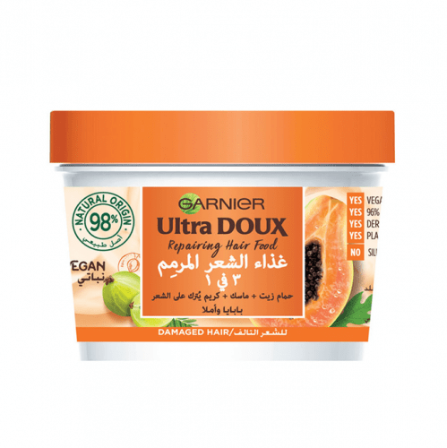 Ultra Doux Repairing Hair Food Leave in with Papaya- Amla 390ml