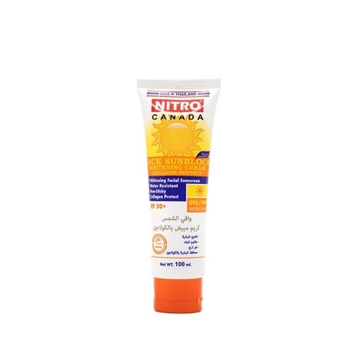 Nitro Canada sunscreen and whitening with collagen 100 ml
