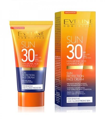 Eveline Sunscreen Cream SPF 30 Sun Care 50ml