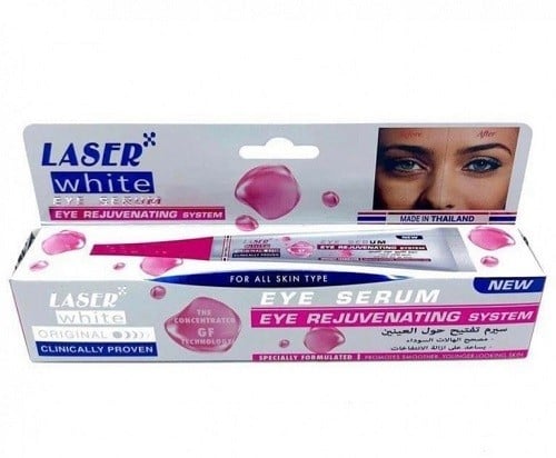Laser White Whitening Serum around the eyes and de-puffiness 30g