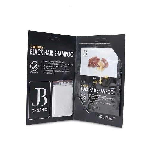JB Organic Black Dye Shampoo Packet of 25 ml