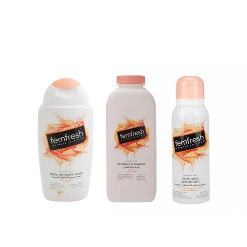 Femfresh Feminine Intimate Care Set - 3 Products