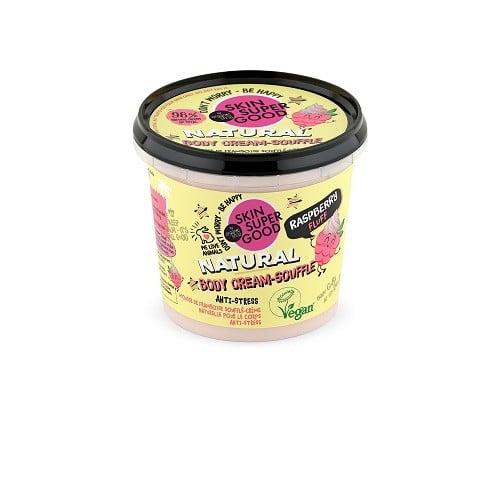 Organic shop soothing body cream soufflé with raspberry extract 360 ml