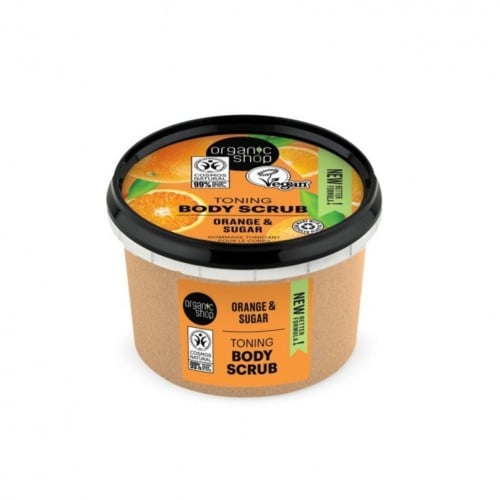 The Organic Shop - Body Sugar Scrub with Orange Oil 250 ml