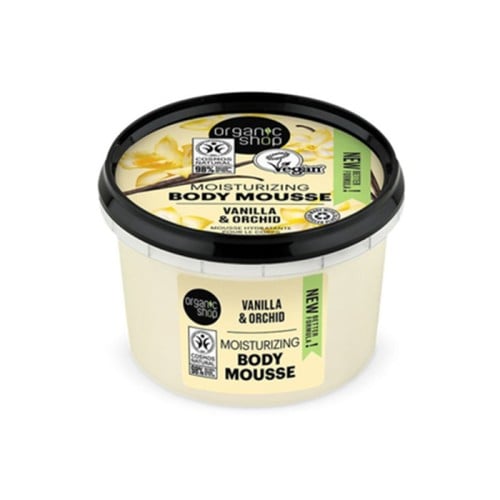 اورجانيك شوب - كريم مرطب للجسم بالفانيلا وخلاصة الأوركيد 250 مل