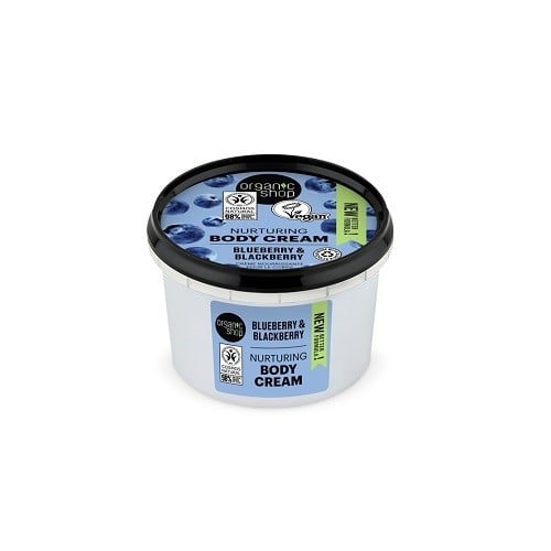 Organic Shop - Nourishing Body Cream Blueberry and Blackberry 250 ml