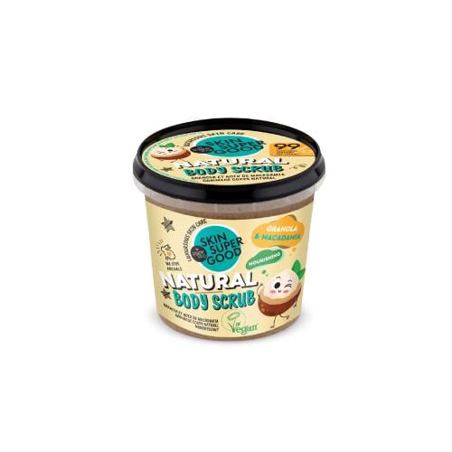 Organic Shop - Natural Body Scrub with Oatmeal and Macadamia Nut Oil 360 ml